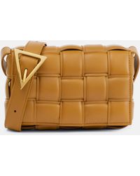 Bottega Veneta - Padded Cassette Leather Shoulder Bag - Lyst