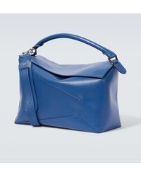 Loewe - Puzzle Leather Shoulder Bag - Lyst