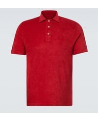 Fedeli - Mondial Cotton Terry Polo Shirt - Lyst