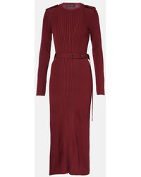 Proenza Schouler - Midikleid Lauryn Aus Rippstrick - Lyst