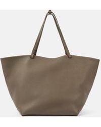 The Row - Park Xl Leather Tote Bag - Lyst