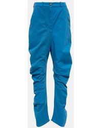 JW Anderson - Twisted High-Rise Distressed Pants - Lyst