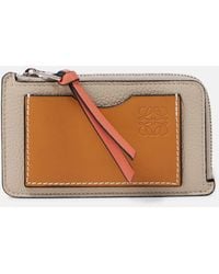 Loewe - Leather Card Holder - Lyst