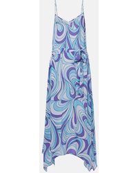 Melissa Odabash - Bedrucktes Maxikleid Adelyn - Lyst