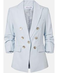 Veronica Beard - Tomi Dickey Twill Single-Breasted Blazer - Lyst