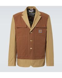 Junya Watanabe - X Carhartt Cotton Canvas Jacket - Lyst