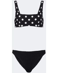 Hunza G - Colette Polka-Dot Bikini - Lyst