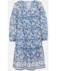 Velvet - Vestido Corto Lilah De Algodon Estampado - Lyst