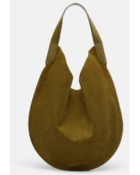 Victoria Beckham - Soft Plie Suede Shoulder Bag - Lyst