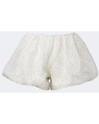 SIR. - Polka-Dot Silk Organza Shorts - Lyst