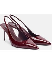 Paris Texas - Lidia 70 Patent Leather Slingback Pumps - Lyst