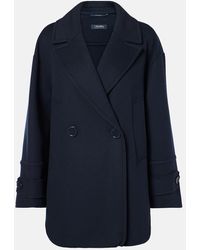 Max Mara - Double-Breasted Wool Jacket - Lyst