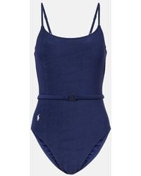 Polo Ralph Lauren - Belted Kennedy 1Pc Swimsuit - Lyst