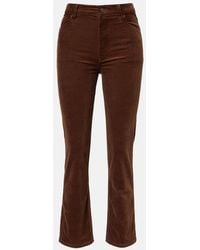 FRAME - Le Sleek Mid-Rise Straight Jeans - Lyst