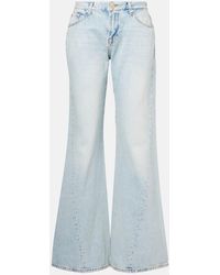 7 For All Mankind - Mid-Rise Flared Jeans Spencer - Lyst