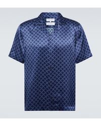 Frescobol Carioca - Roberto Silk Bowling Shirt - Lyst
