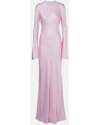 ROTATE BIRGER CHRISTENSEN - Bridal Robe Aus Satin - Lyst