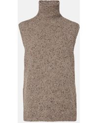 The Row - Merilas Cashmere Turtleneck Top - Lyst
