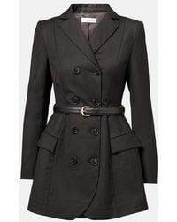 Self-Portrait - Belted Blazer Dress - Lyst