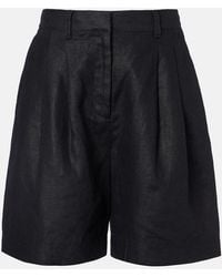 Posse - Marchello Linen Shorts - Lyst