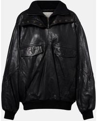Isabel Marant - Dorry Oversized Leather Jacket - Lyst