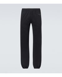 Givenchy - Stamp Cotton Fleece Sweatpants - Lyst