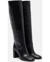 Prada - Stiefel Aus Leder - Lyst