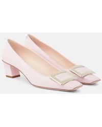 Roger Vivier - Pumps Belle Vivier 45 Aus Leder - Lyst
