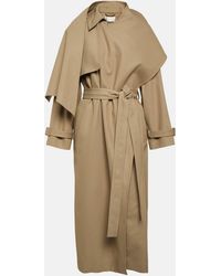 The Row - Hellen Cotton-blend Trench Coat - Lyst
