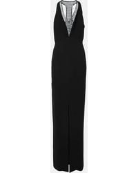 Max Mara - Robe Secolo Mit Kristallen - Lyst