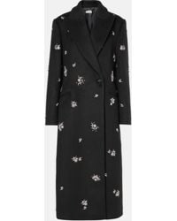 Jonathan Simkhai - Gianni Embellished Wool-blend Coat - Lyst