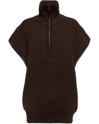 Womens Jumpers and knitwear Tods Jumpers and knitwear Tods Wool Polo Sweater in Brown 
