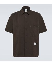 and wander - Seersucker Shirt - Lyst