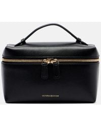 Victoria Beckham - Bolso Neceser Vanity Small De Piel - Lyst