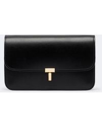 TOTEME - T-Lock Leather Crossbody Bag - Lyst
