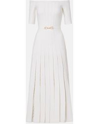 Gabriela Hearst - Ribbed-Knit Wool And Silk Maxi Dress - Lyst
