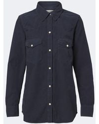 Nili Lotan - Travis Cotton Corduroy Shirt - Lyst