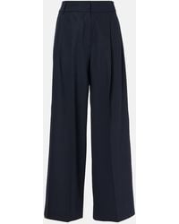 Max Mara - Nichols Virgin Wool Wide-Leg Pants - Lyst