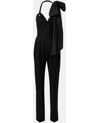 Max Mara - Mono Asimetrico De Lana Virgen - Lyst