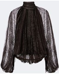 De La Vali - Elunara Lace Blouse - Lyst