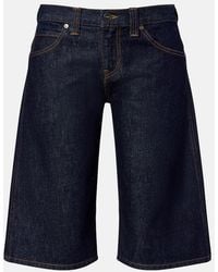 KHAITE - Kinga Denim Bermuda Shorts - Lyst