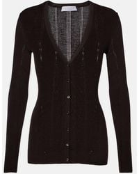 Gabriela Hearst - Lillian Rib-Knitted Wool Cardigan - Lyst