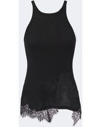 Dorothee Schumacher - Pure Sleekness Ribbed-Knit Cotton Top - Lyst