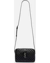 Saint Laurent - Lou Quilted Leather Camera Bag - Lyst