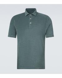 Fedeli - Mondial Cotton Terry Polo Shirt - Lyst