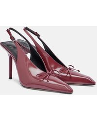 Jacquemus - Cubisto 100 Leather Slingback Pumps - Lyst