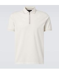 Loro Piana - Regatta Cotton-Blend Pique Polo Shirt - Lyst