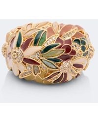 Zimmermann - Botanica Embellished 16Kt-Plated Ring - Lyst