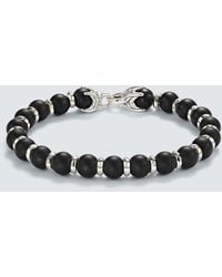 David Yurman - Spiritual Beads Sterling Bracelet With Onyx - Lyst