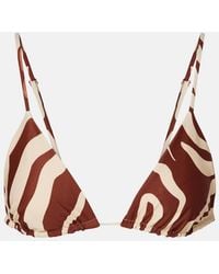 Johanna Ortiz - Konibo Printed Bikini Top - Lyst